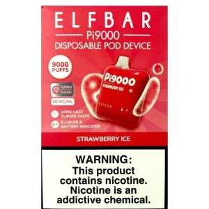 ELFBAR Pi9000 Stawbery ice