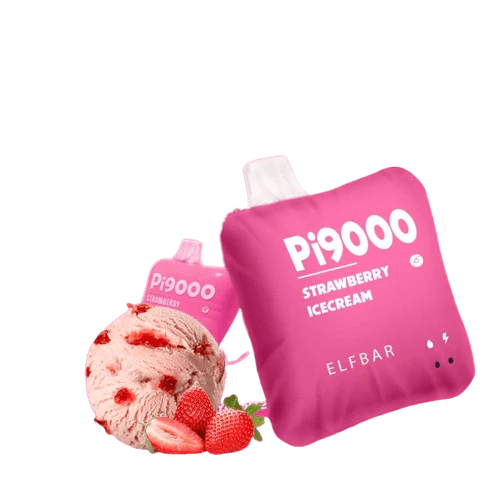 ELFBAR Pi9000 Stawbery ice Cream